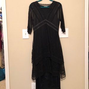 Nataya Titanic dress , black , medium